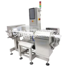 China High speed combined metal detection and checkweigher machine for foods product inspection supplier