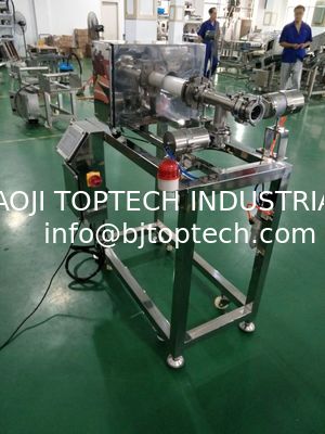 Pipeline Metal detector JL-IMD-L50 metal detector for jam,paste,sauce,milk or Liquid product inspection supplier