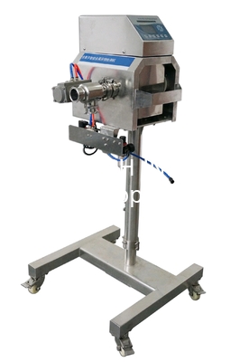 Pipeline Metal detector JL-IMD-L50 jam,paste,sauce,milk or Liquid product inspection supplier