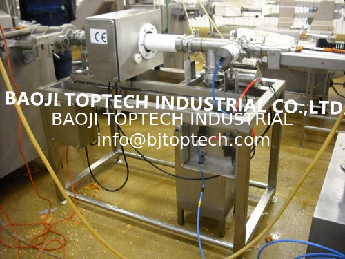 Tube Metal Detector for Sauce, Milk, Jam, Pasta or Liquid Product supplier