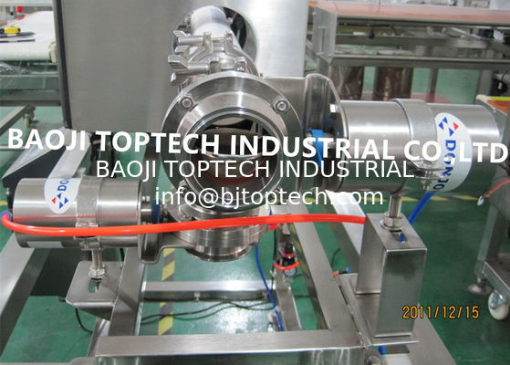 Pipeline Metal Detector for Sauce, Milk, Jam, Pasta or Liquid Product supplier
