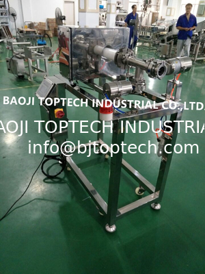 Tube Metal Detector for Sauce, Milk, Jam, Pasta or Liquid Product supplier