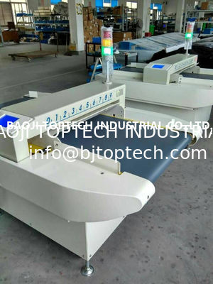 Advanced needle detector 630-D metal detector machine for garment,cloth,toys,shoes,fabric,textile product inspection supplier