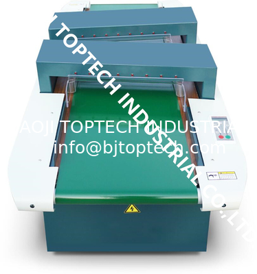 needle detector JC-600 auto conveyor model( double head) for garments,cloths,shoes,toys inspection supplier