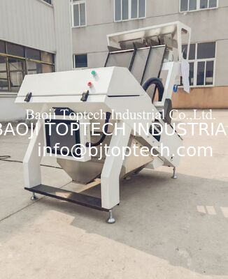 Free Fall Color Separator, Two Tunnel Color Sorter Machine Beans Seeds Sorting supplier