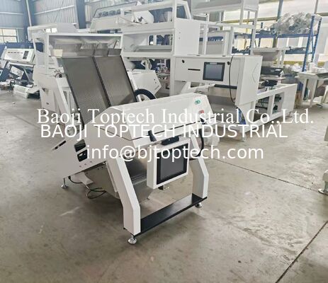 Free Fall Color Separator, Two Tunnel Color Sorter Machine Beans Seeds Sorting supplier