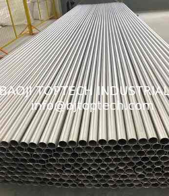 ASTM B338 Titanium Pipe ,High Purity Titanium Seamless Tube Gr2 supplier