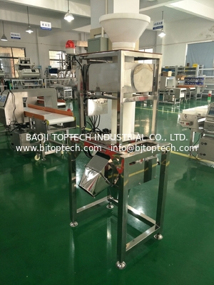 free fall tube metal detector for powder product such as rice,flour, coffee product inspection supplier